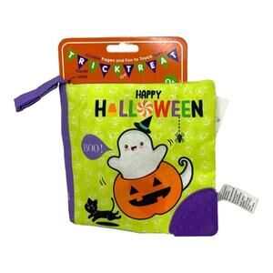 Magic Years Trick or Treat Happy Halloween Crinkle Baby Book NWT $17 MSRP